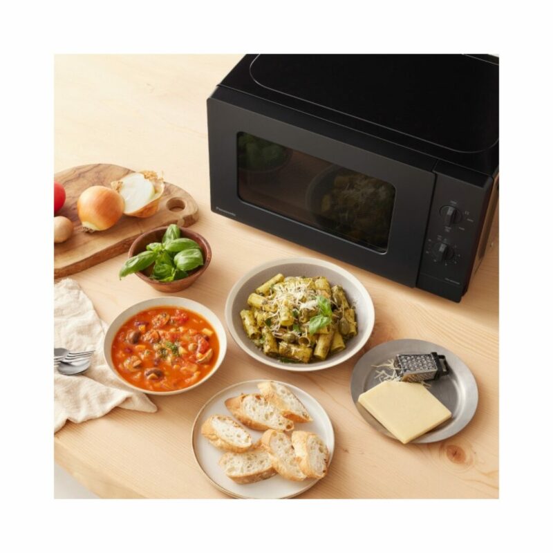 Panasonic Forno Microonde Capacità 20 Litri Potenza 800 Watt Piatto Rotante colore Nero - NN-SM22QBEPG - immagine 5