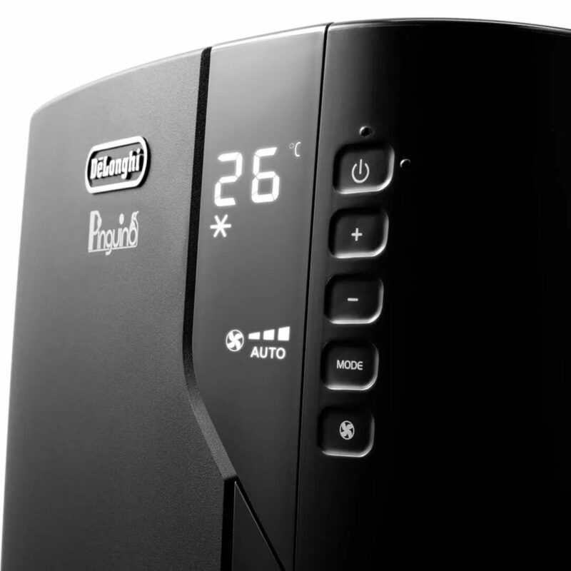 De Longhi Pinguino Condizionatore portatile 11000 Btu /h Climatizzatore Classe A Funzione Deumidificatore colore Nero - PAC EX120 SILENT - immagine 10