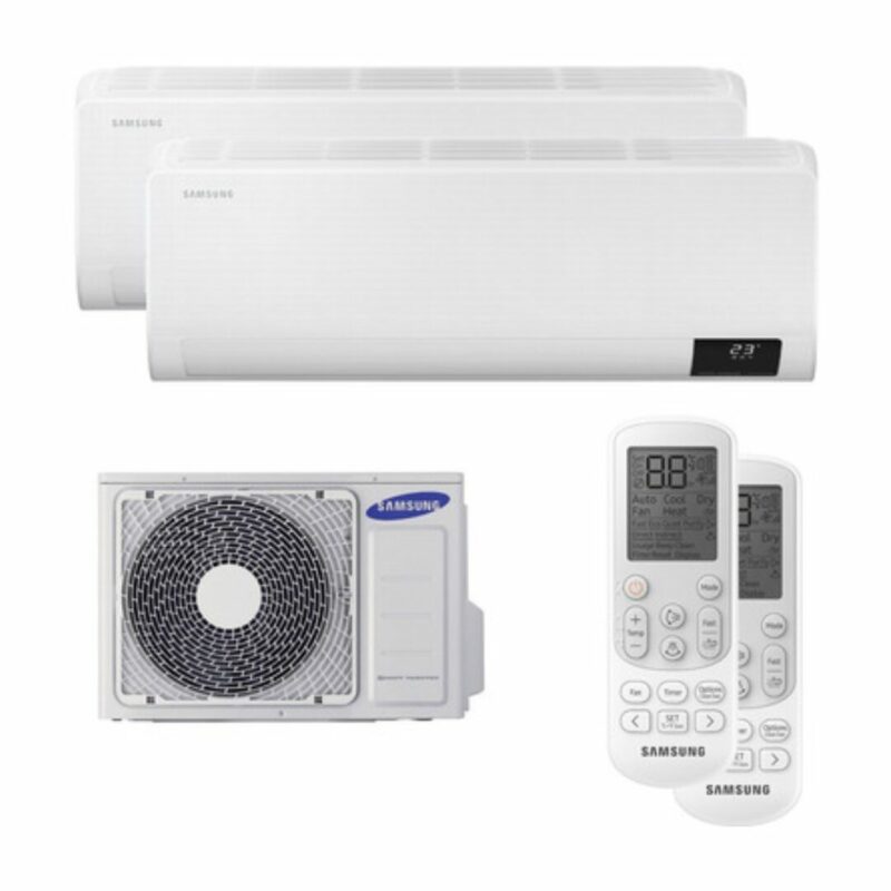 Climatizzatore Samsung Luzon Dual 2x9000 BTU A+++ WiFi Inverter 19 dB