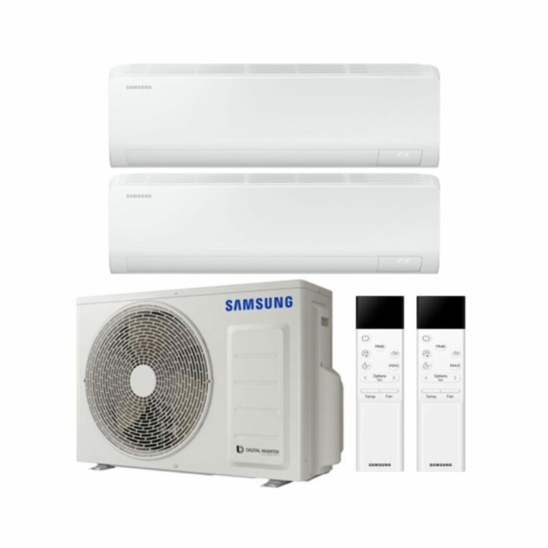 Climatizzatore Samsung Confort Dual 2x12000 BTU A+++ WiFi Inverter 19 dB