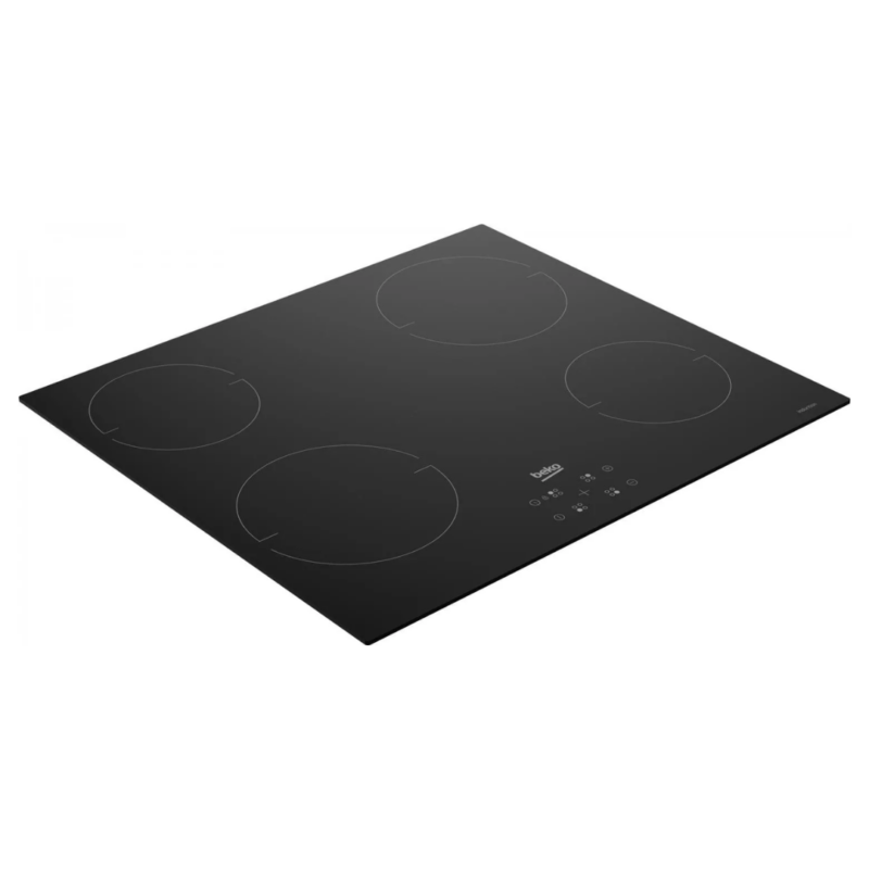 Beko Piano Cottura Induzione 4 Fuochi Larghezza 59 cm in Vetro colore Nero - HII64401QT - immagine 2