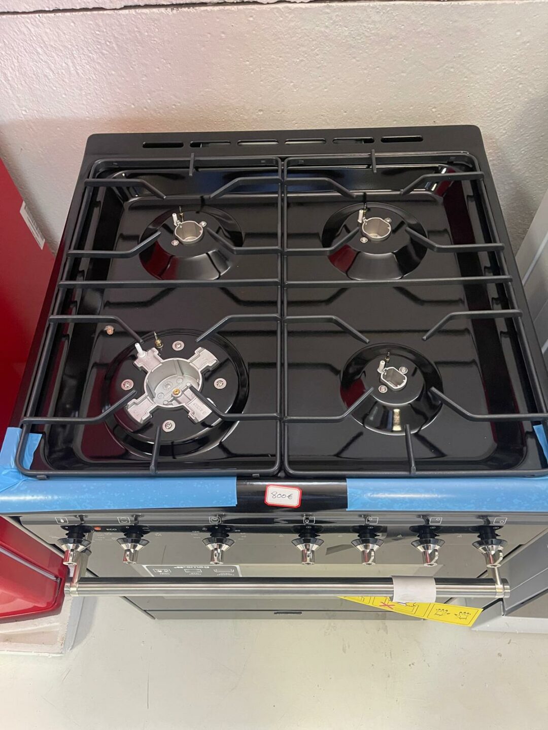 Cucina a gas smeg 4 fuochi nuova 2 anni di garanzia S 3315 - immagine 4