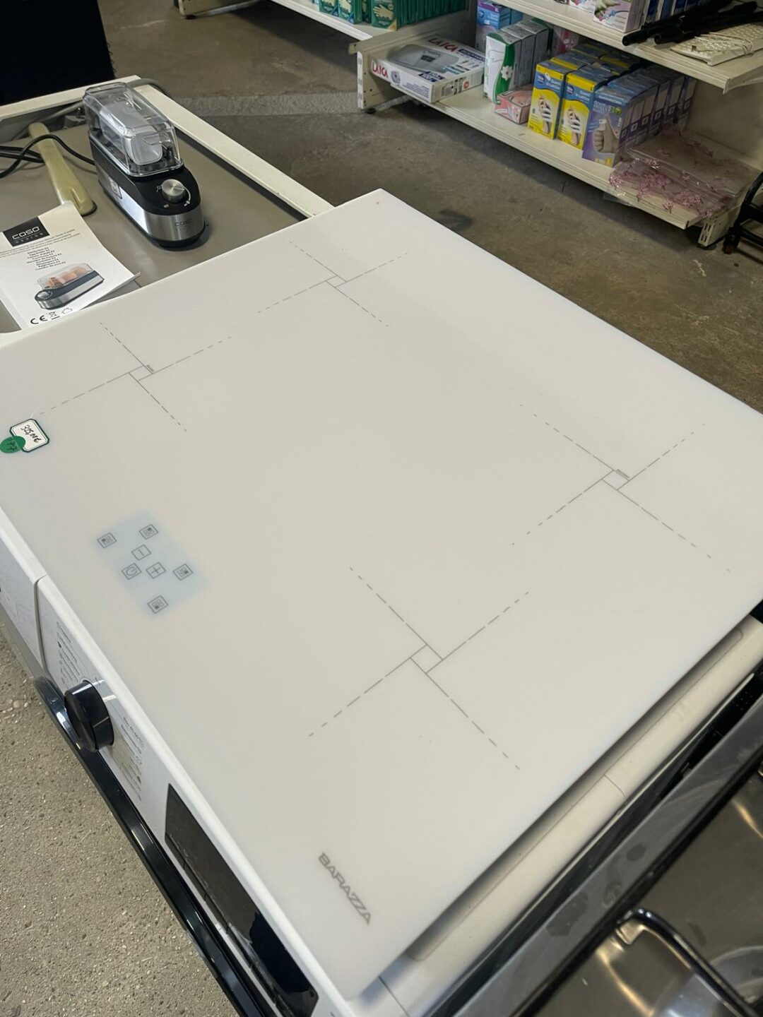 Piano cottura BARAZZA 1PIDG64B Induzione 60.IVBG / Bianco usato con 6 mesi di garanzia S 3334 - immagine 5