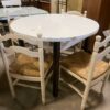 Tavolo rotondo allungabile con 4 sedie S 3297 - immagine 2