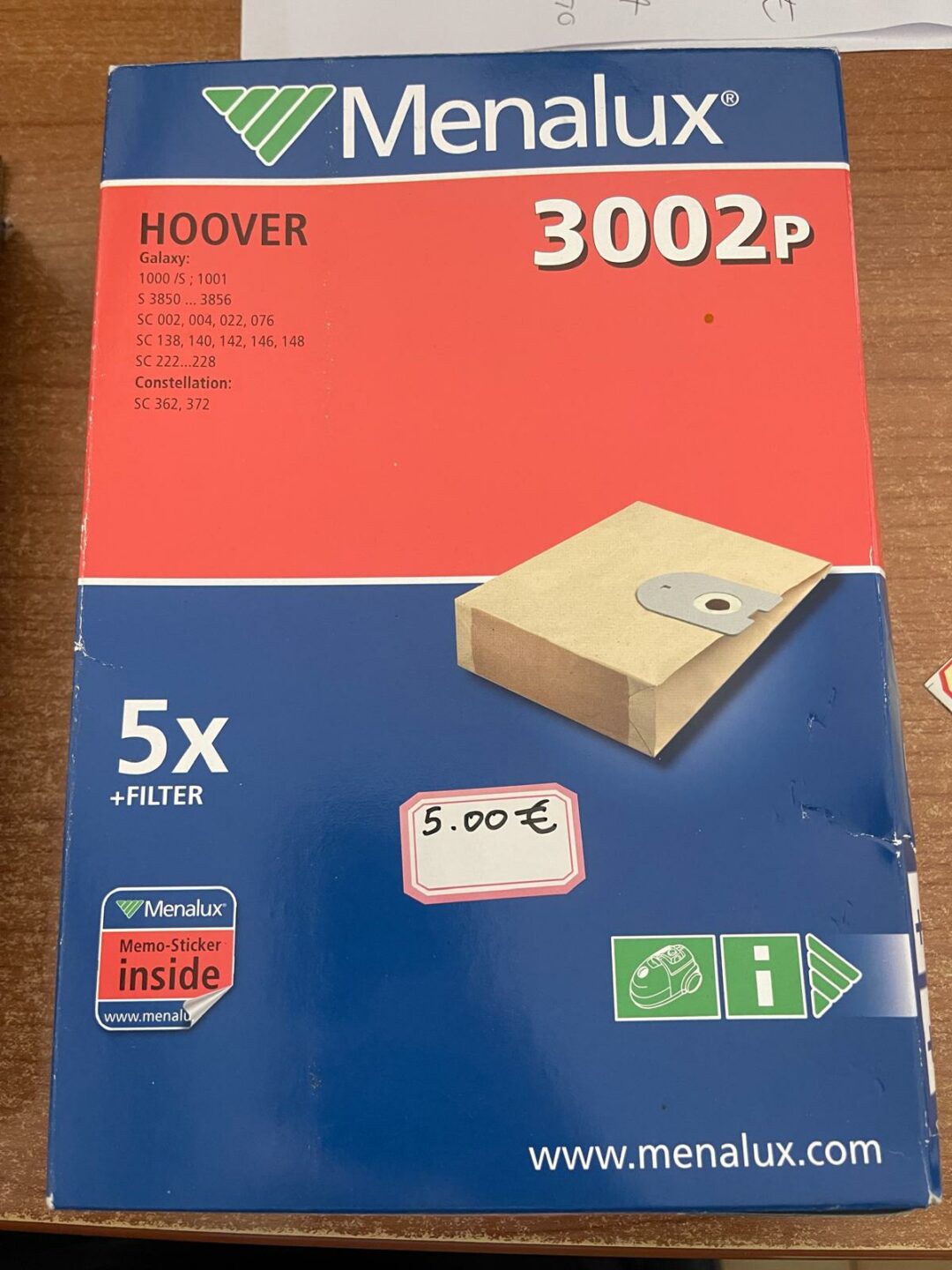 Sacchetti aspirapolvere hoover S 3322
