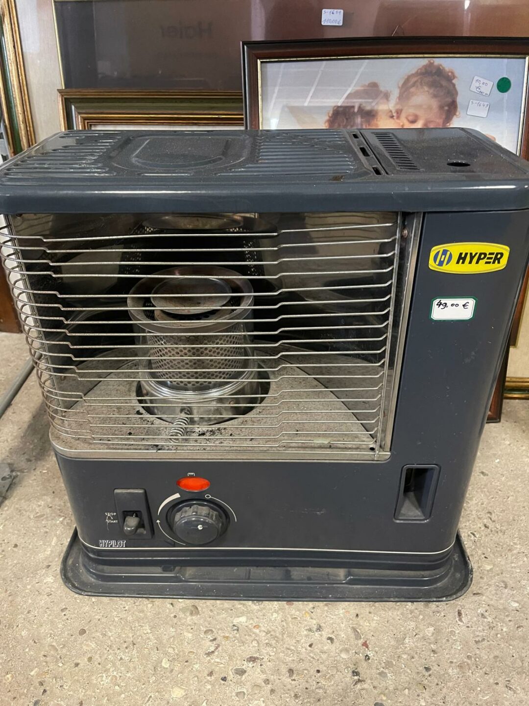 Stufa radiante statico a combustibile liquido S 3341
