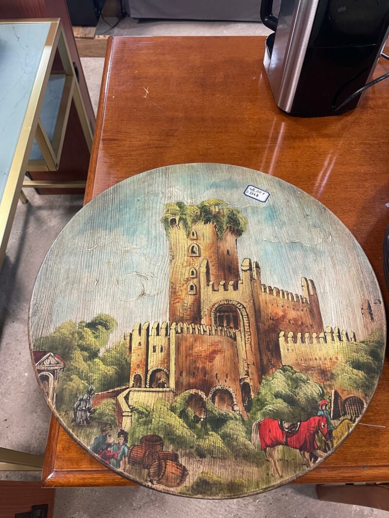 Quadro in legno con pittura nuovo S 3368