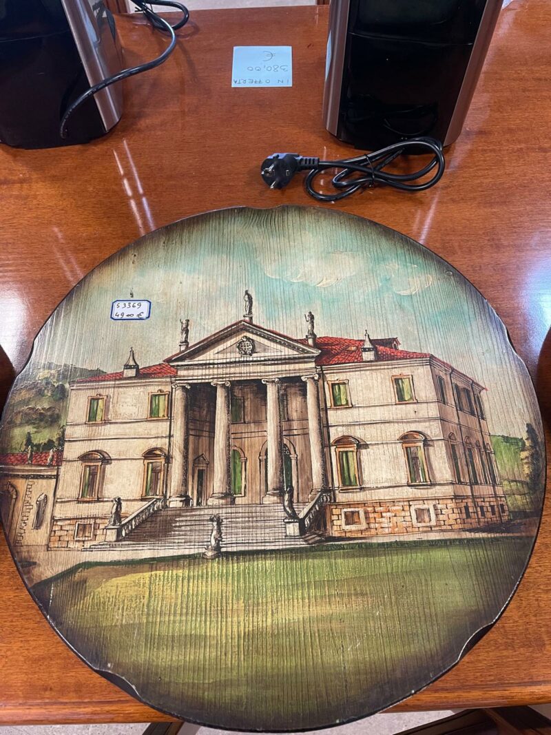 Quadro in legno con pittura nuovo S 3369