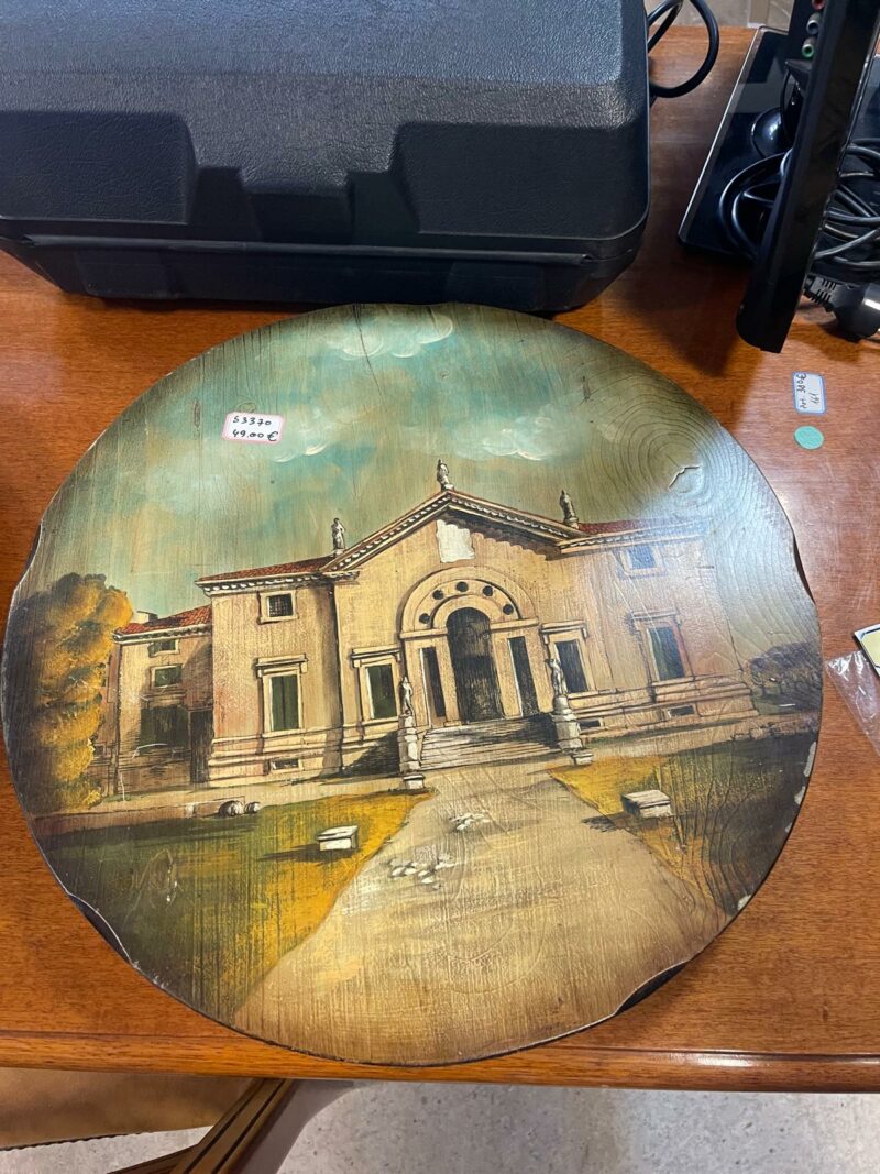 Quadro in legno con pittura nuovo S 3370