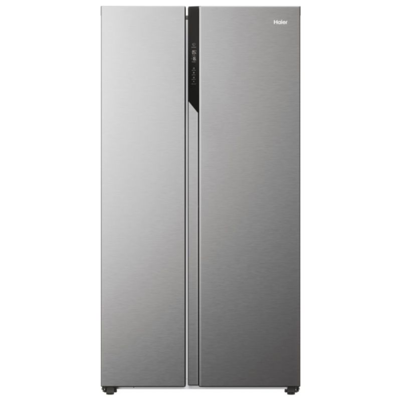 Haier Frigorifero Americano Side by Side 528 Litri No Frost colore Platinum Inox - HSR5918DNMP