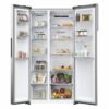 Haier Frigorifero Americano Side by Side 528 Litri No Frost colore Platinum Inox - HSR5918DNMP - immagine 2