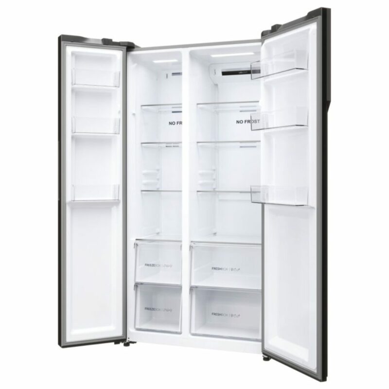 Haier Frigorifero Americano Side by Side 528 Litri No Frost colore Platinum Inox - HSR5918DNMP - immagine 9
