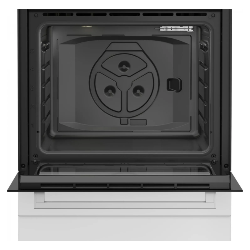 Beko Cucina a Gas 4 Fuochi Forno Elettrico Ventilato con Grill 60x60 cm con Coperchio - FBST62110ST - immagine 2
