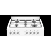 Bertazzoni Cucina a Gas 4 Fuochi Forno Elettrico Ventilato con Grill 60x60 cm Classe A colore Bianco - SE664EB/24 - immagine 3