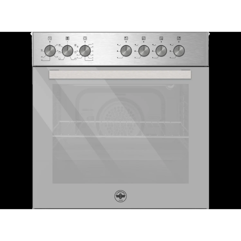 Bertazzoni Cucina a Gas 4 Fuochi Forno Elettrico Ventilato con Grill 60x60 cm Classe A colore Acciaio Inox - SE664EX/24 - immagine 2