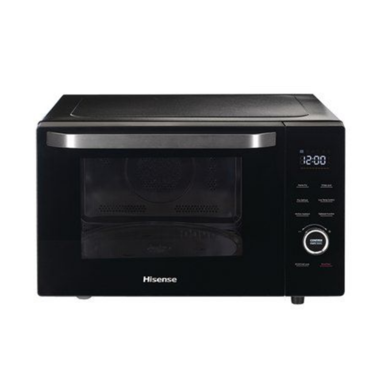 Hisense Forno a Microonde Combinato con Grill Capacità 30 Litri Potenza 1000 Watt Larghezza 52 cm colore Nero - H30MOBS10HC