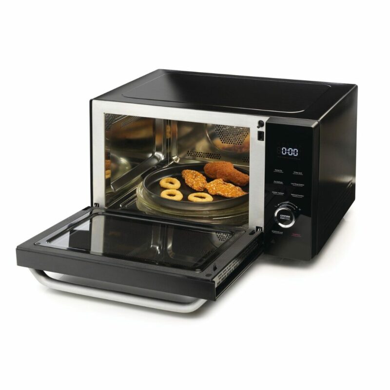 Hisense Forno a Microonde Combinato con Grill Capacità 30 Litri Potenza 1000 Watt Larghezza 52 cm colore Nero - H30MOBS10HC - immagine 2