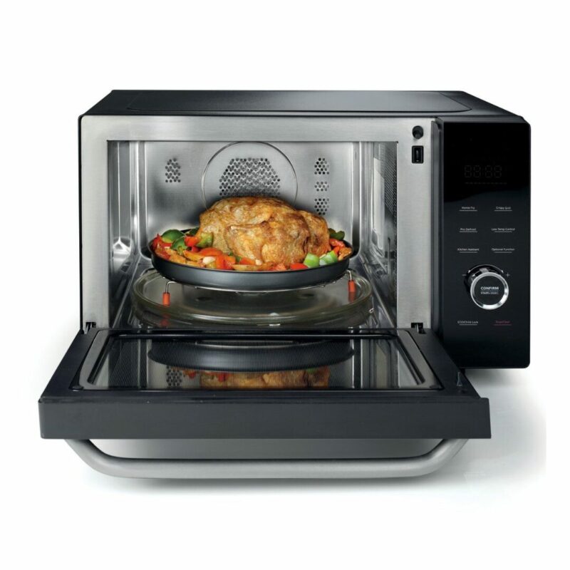 Hisense Forno a Microonde Combinato con Grill Capacità 30 Litri Potenza 1000 Watt Larghezza 52 cm colore Nero - H30MOBS10HC - immagine 3