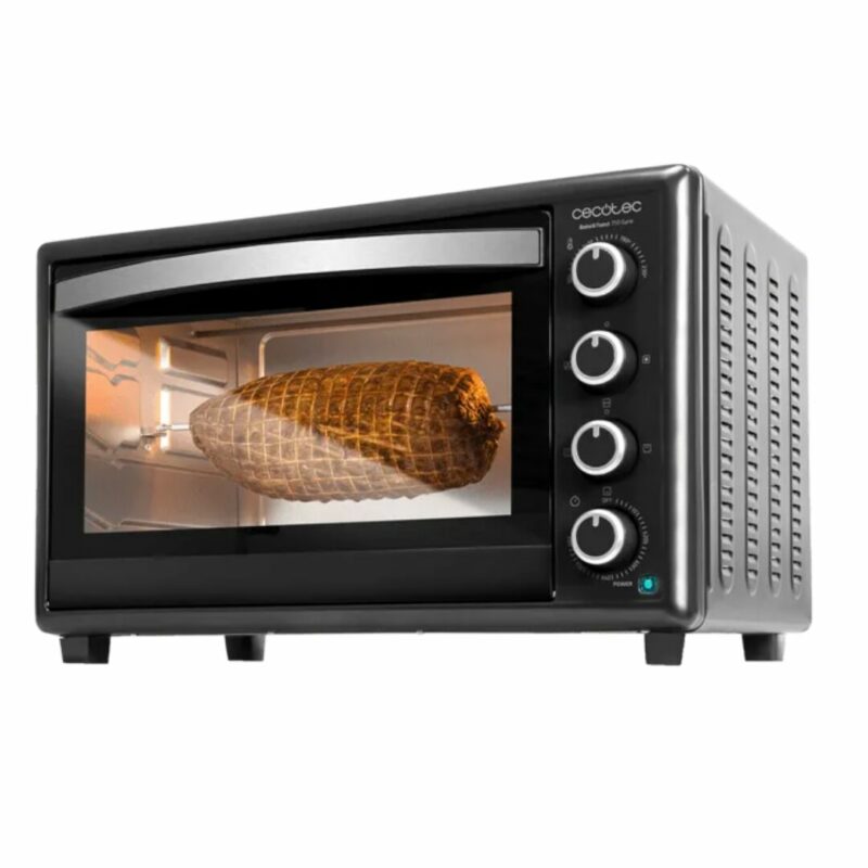 Cecotec Forno Elettrico Fornetto Multifunzione Capacità 46 Litri 2000 Watt - 3820 Bake&Toast 4600 Black Gyro