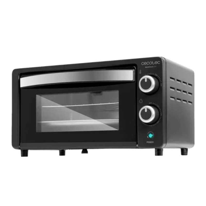 Cecotec Forno Elettrico Fornetto Multifunzione Capacità 10 Litri Potenza 1000 Watt Timer - 3816 Bake&Toast 1090 Black - immagine 2