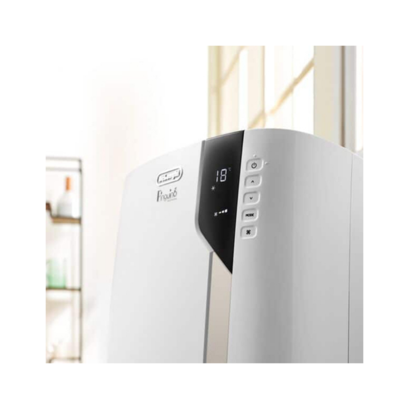 De Longhi Condizionatore Portatile 8900 Btu/h Climatizzatore Classe A+ Funzione Deumidificatore - Pinguino Extreme PAC EX93 - immagine 3