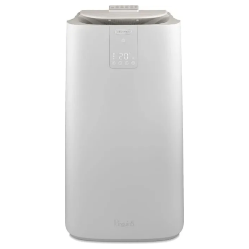 De Longhi Condizionatore Portatile 11500 Btu /h Climatizzatore Classe A+ Funzione Deumidificatore con Timer e Telecomando - Pinguino Gentlejet PAC AP98