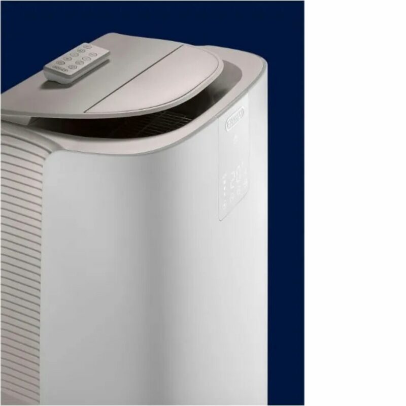 De Longhi Condizionatore Portatile 11500 Btu /h Climatizzatore Classe A+ Funzione Deumidificatore con Timer e Telecomando - Pinguino Gentlejet PAC AP98 - immagine 3