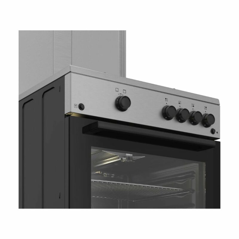 Beko Cucina a Gas 4 Fuochi Forno a Gas Ventilato Larghezza x Profondità 60x60 cm  - FBG62010DX - immagine 3