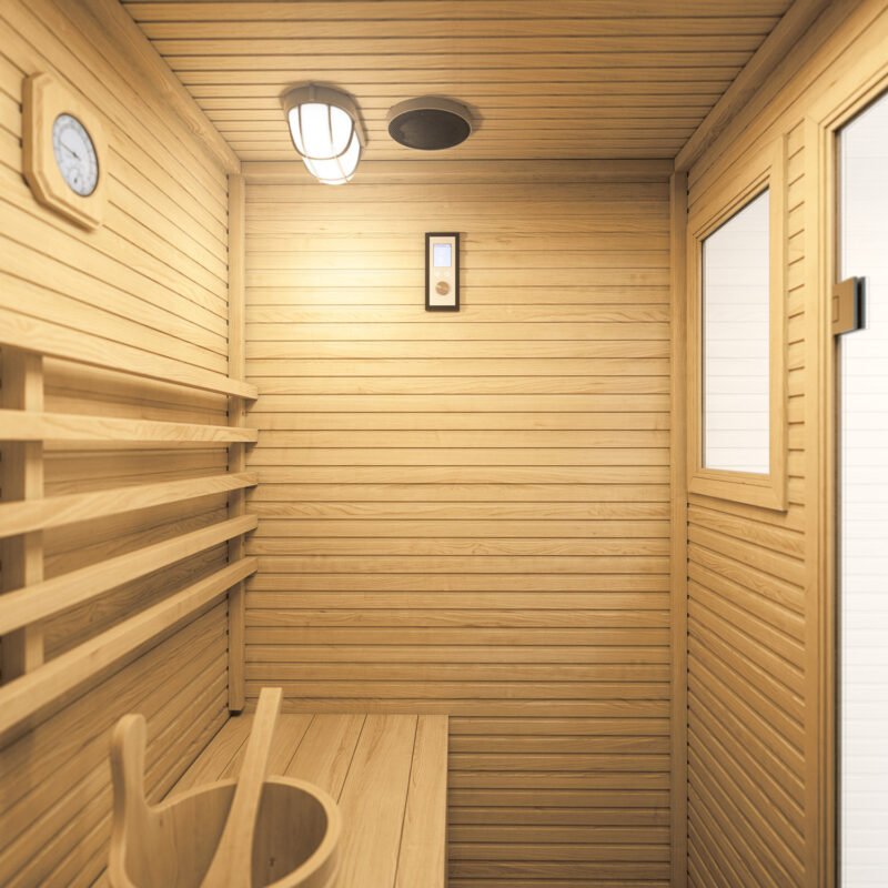 Sauna finlandese 3 posti vicenza S 3512 - immagine 5