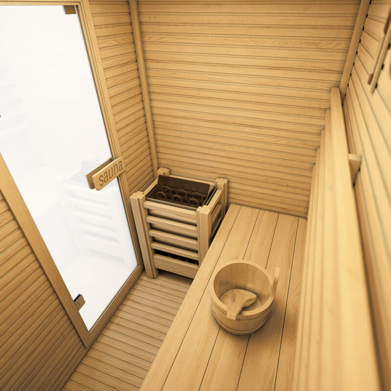 Sauna finlandese 3 posti vicenza S 3512 - immagine 6