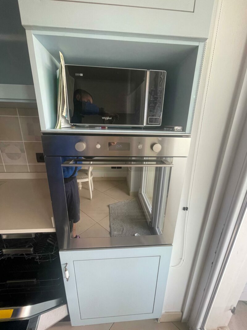 Cucina completa di eletrodomestici , forno , lavastoviglie , microonde , cappa , piano cottura , lavandino S 3566 - immagine 7
