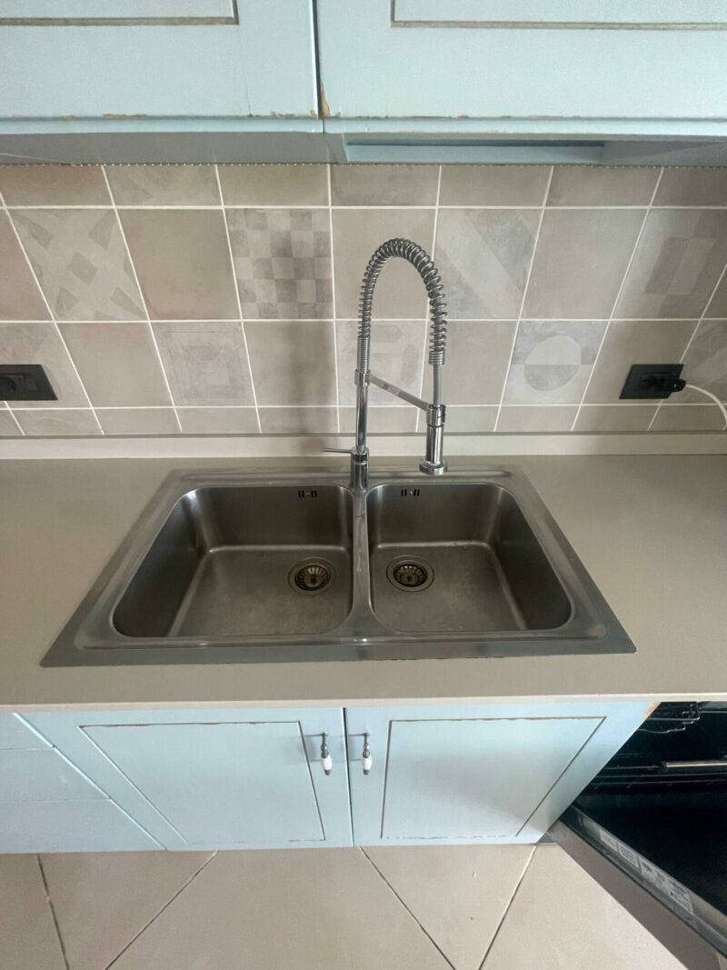 Cucina completa di eletrodomestici , forno , lavastoviglie , microonde , cappa , piano cottura , lavandino S 3566 - immagine 6