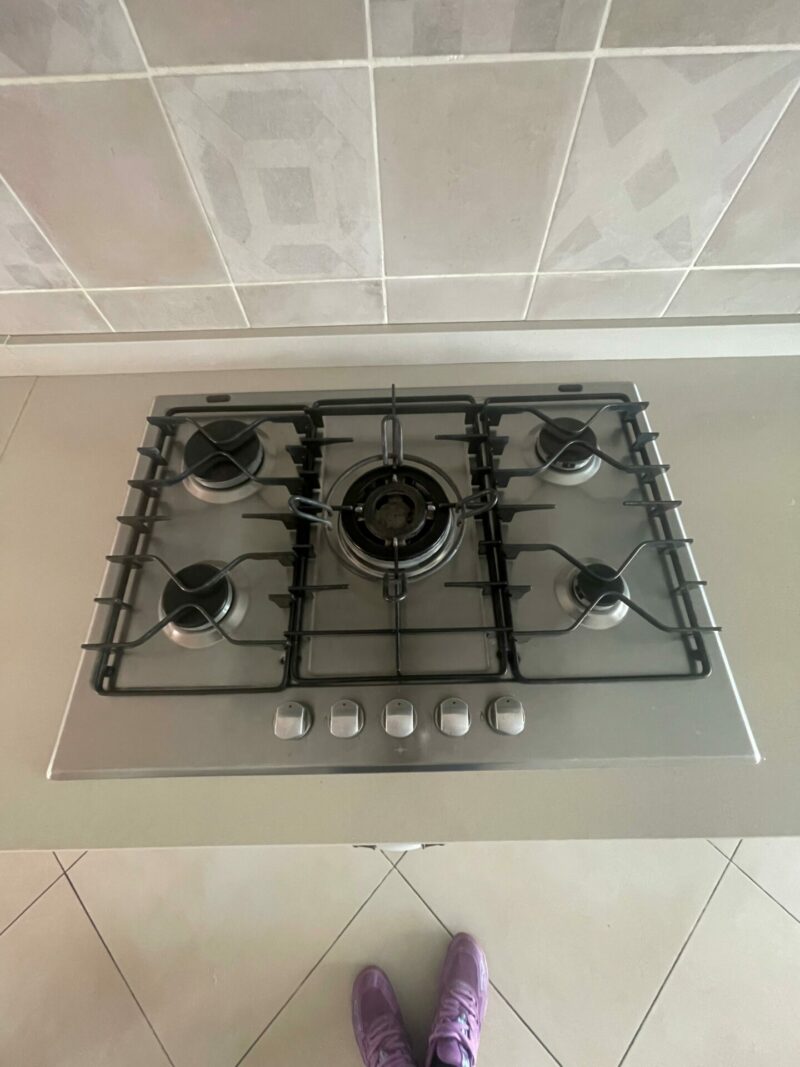 Cucina completa di eletrodomestici , forno , lavastoviglie , microonde , cappa , piano cottura , lavandino S 3566 - immagine 5