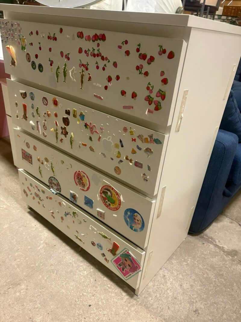 Cassettiera bianca usata S 3410 - immagine 2