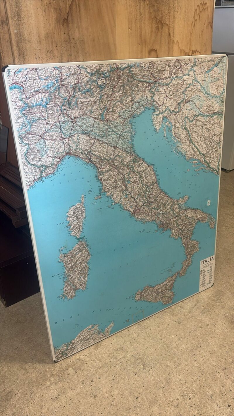 Quadro magnetico cartina Italia S 3583