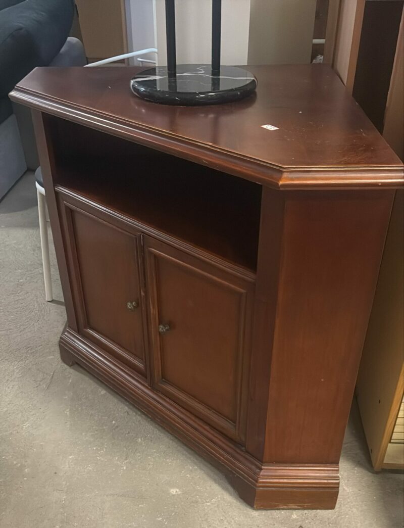 Mobile ad angolo porta tv in legno massiccio S 3479 - immagine 2
