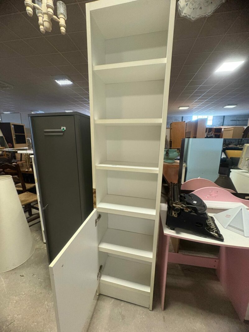 Libreria bianca con ante S 3411 - immagine 2