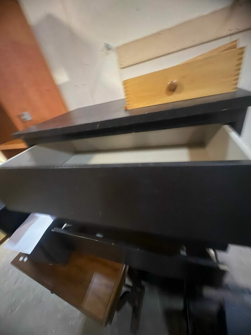 Cassettiera nera con 3 cassetti usata S 3456 - immagine 4