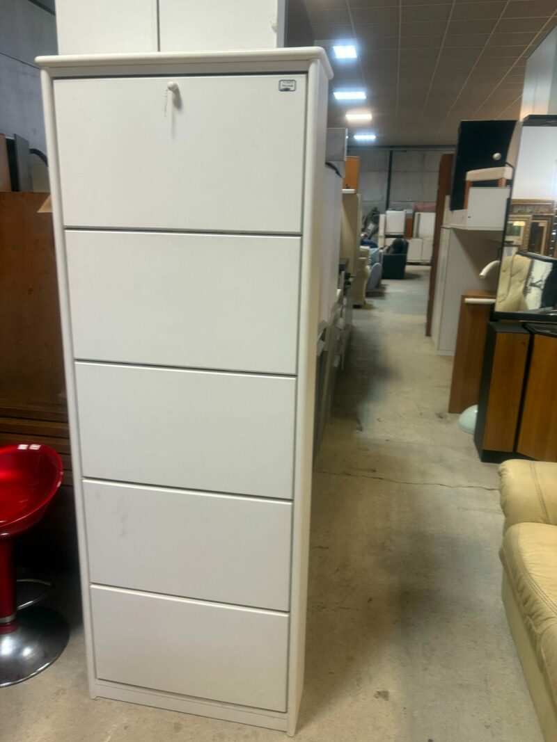Scarpiera bianca S 3425