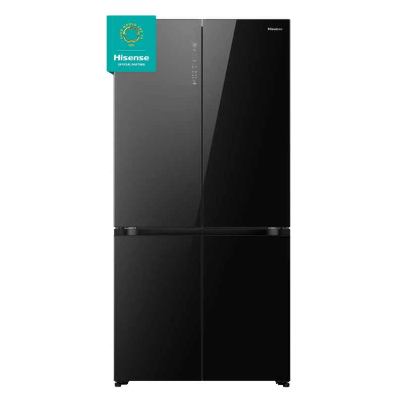 Hisense Frigorifero Americano Side by Side Capacità 591 Litri No Frost colore Nero - RQ768N4GBE