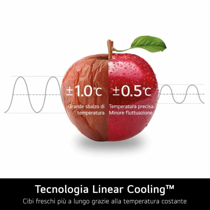 Lg Frigorifero Americano Side by Side Capacità 641 Litri No Frost colore Argento - GSLC41PYPE - immagine 7