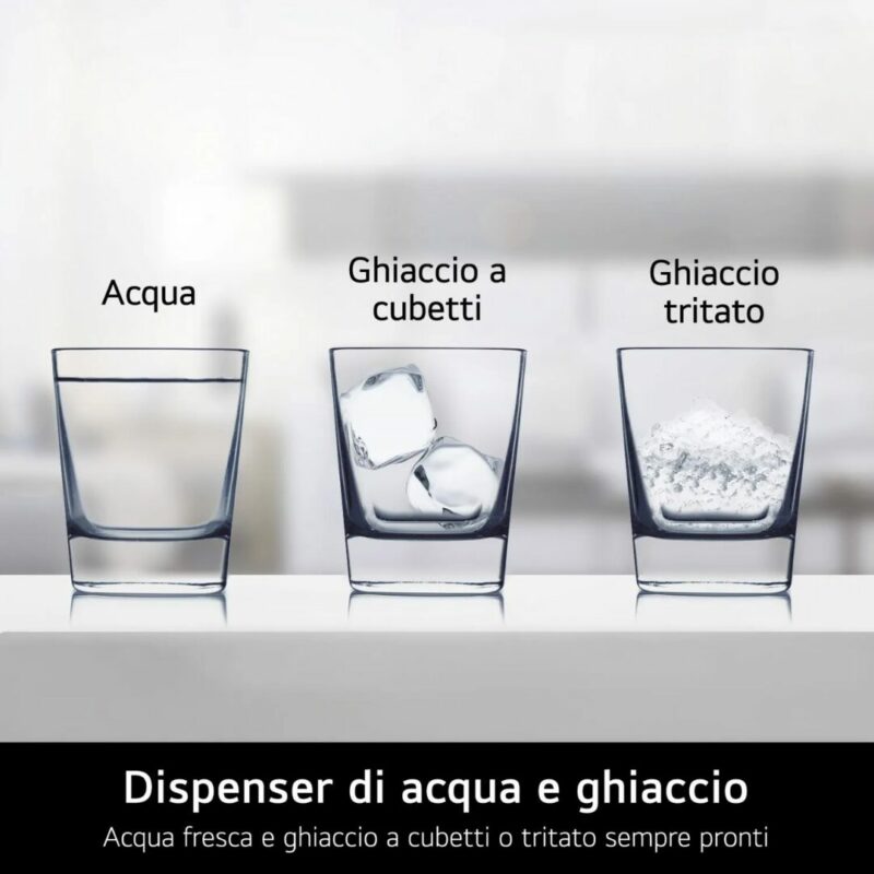 Lg Frigorifero Americano Side by Side Capacità 641 Litri No Frost colore Argento - GSLC41PYPE - immagine 8