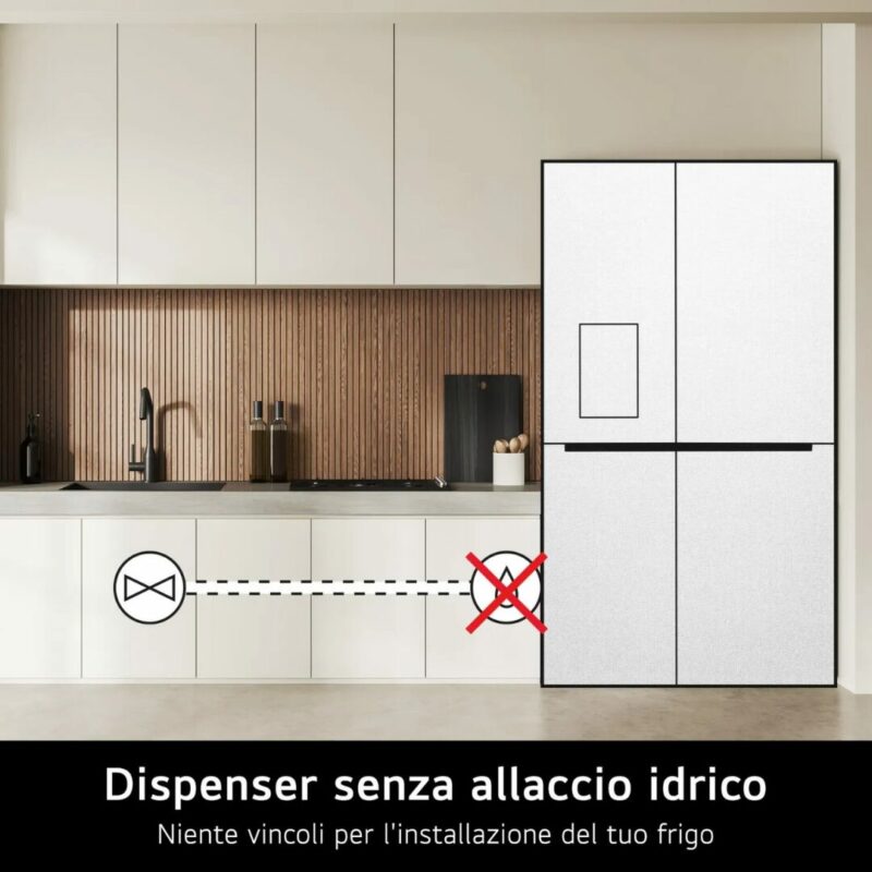 Lg Frigorifero Americano Side by Side Capacità 641 Litri No Frost colore Argento - GSLC41PYPE - immagine 9