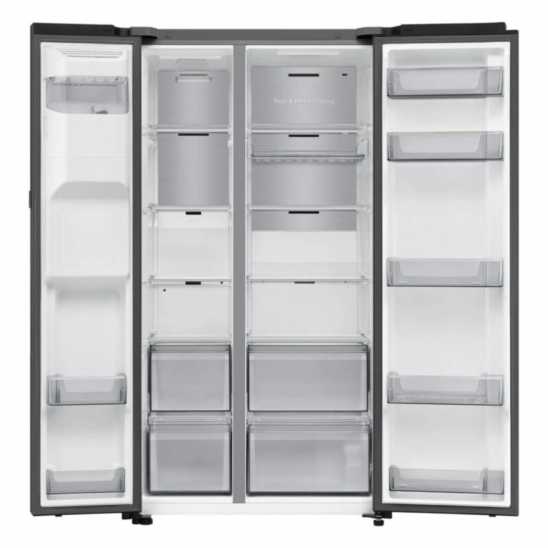 Samsung Frigorifero Americano Side by Side Capacità 634 Litri No Frost Twin Cooling - RS80F66KBFEF - immagine 5