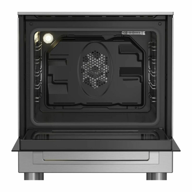 Beko Cucina a Induzione 4 Fuochi Forno Elettrico Ventilato con Grill 60x60 cm Classe A colore Inox - FSE69300X - immagine 4