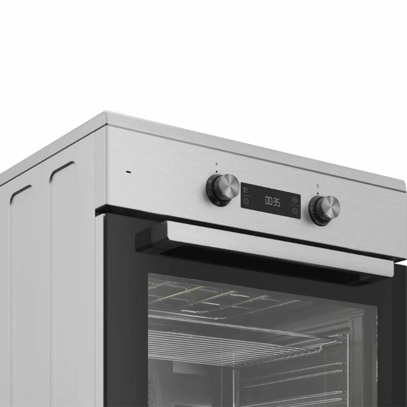 Beko Cucina a Induzione 4 Fuochi Forno Elettrico Ventilato con Grill 60x60 cm Classe A colore Inox - FSE69300X - immagine 5