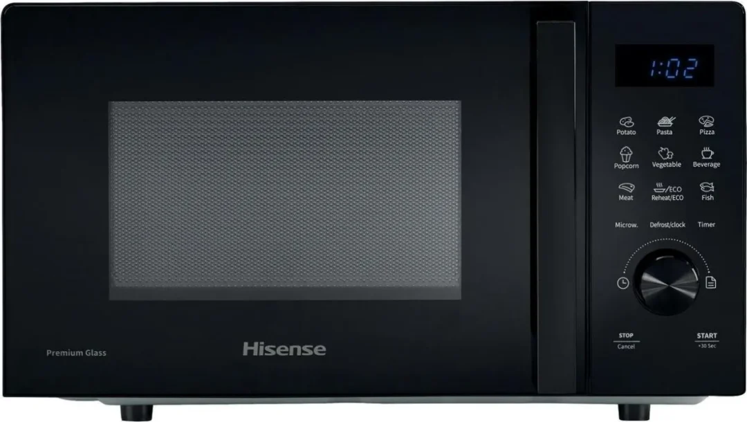 Forno Microonde Hisense combinato Capacità 20 Litri Potenza 700 Watt Nero - H20MOBSD1H