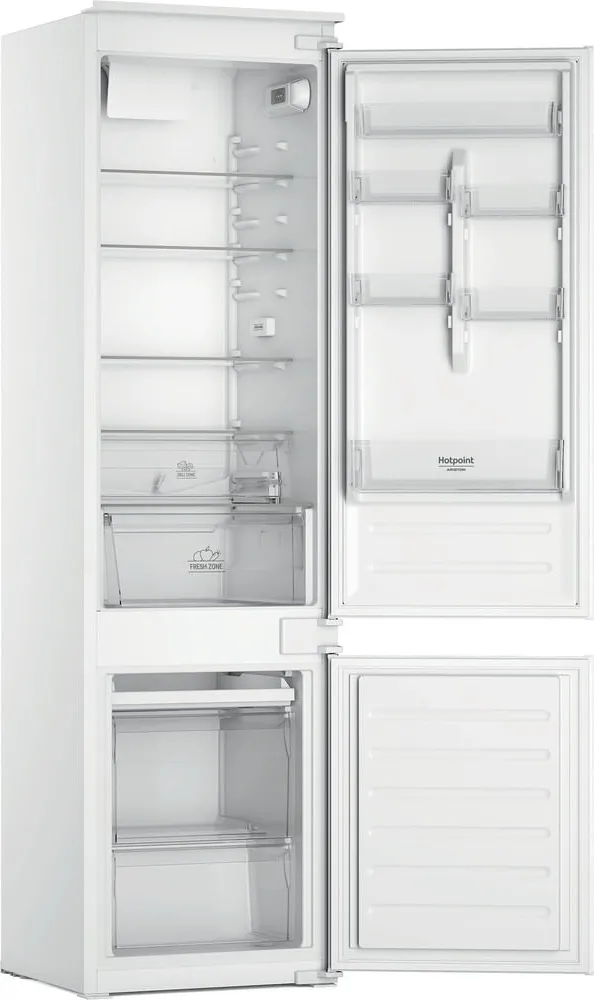 Frigorifero da Incasso Hotpoint Ariston Combinato Capacità 300 Litri Raffreddamento Ventilato colore Bianco - HAC20D011A1 - immagine 2