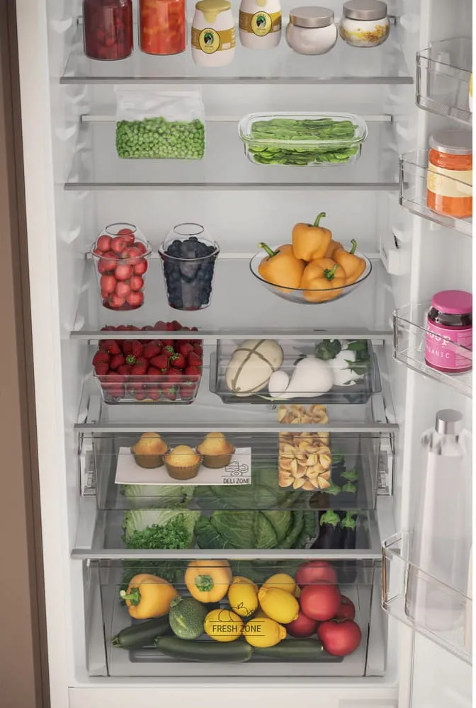 Frigorifero da Incasso Hotpoint Ariston Combinato Capacità 300 Litri Raffreddamento Ventilato colore Bianco - HAC20D011A1 - immagine 6