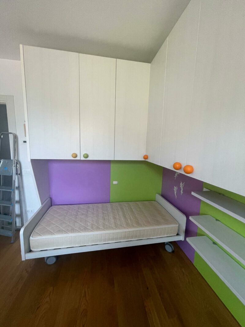 CAMERETTA PER BAMBINI+LETTO CON RUOTE C 9 Art.2 - immagine 4